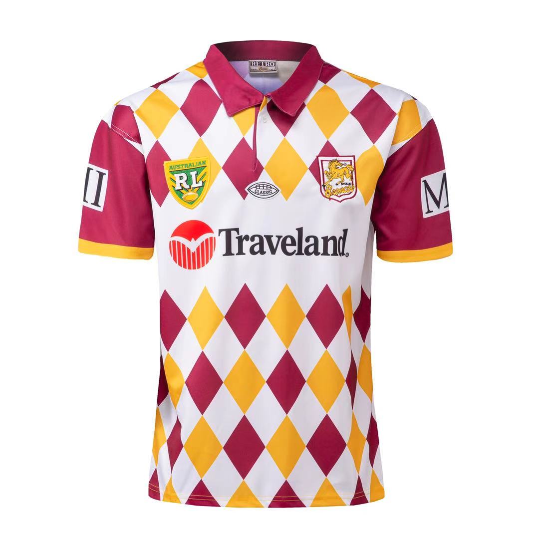 NRL Brisbane Broncos 1995 Retro Jersey