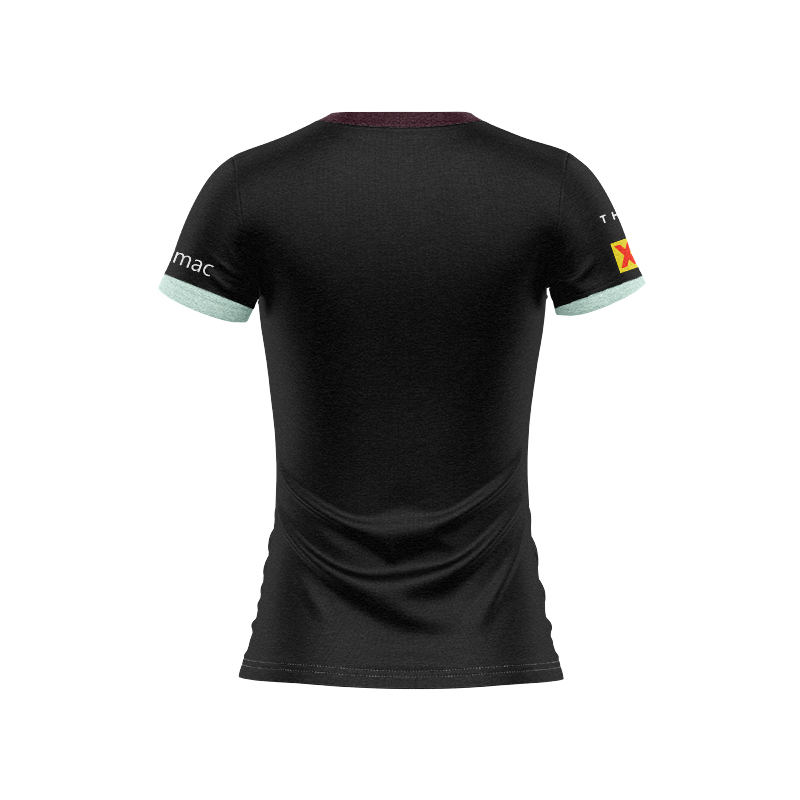 Women's NRL Brisbane Broncos 2025 Black Team Jersey