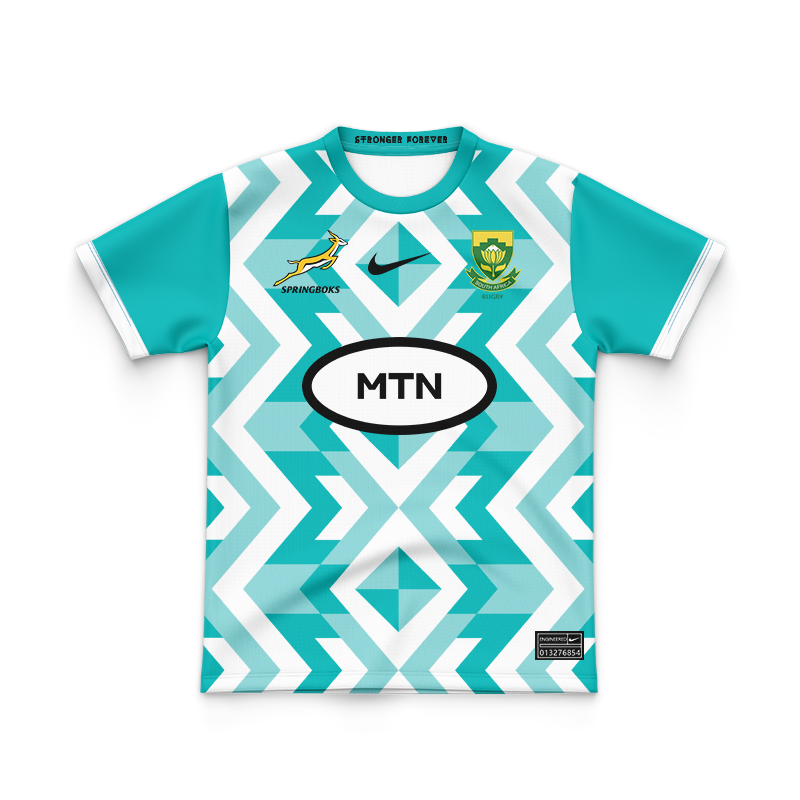 Kid's South Africa Springboks 2024 Away Jersey