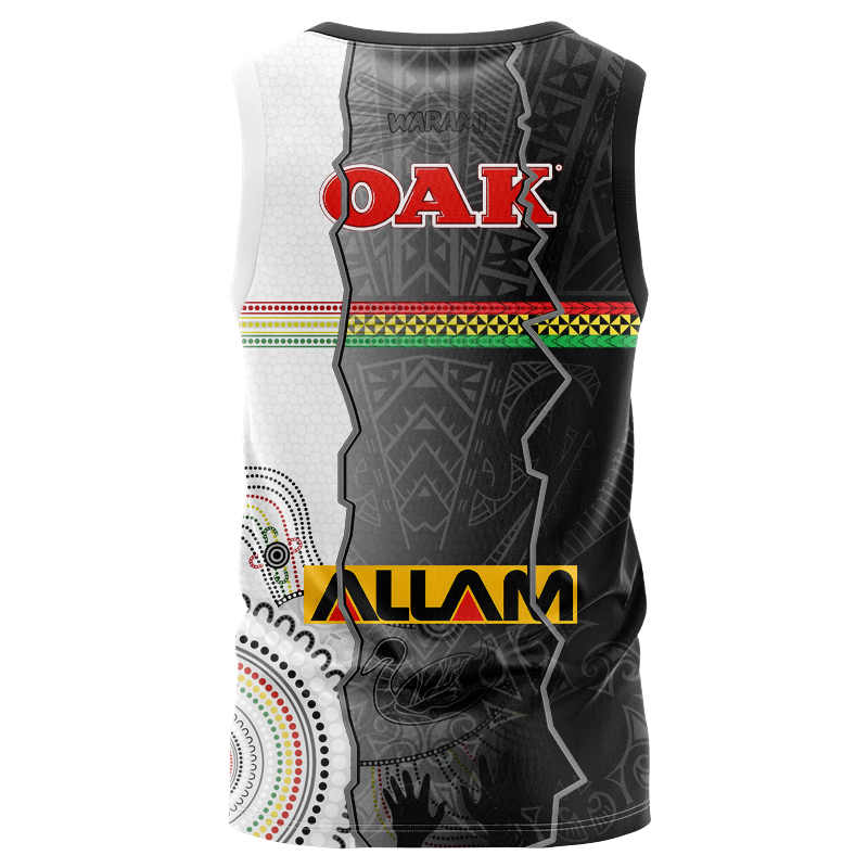 NRL Penrith Panthers 2024 Indigenous Mix Singlet