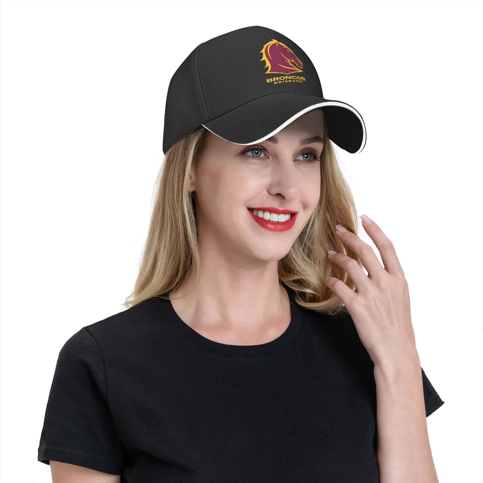 NRL Brisbane Broncos Logo Casquette CAP1338