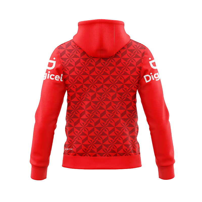Tonga Rugby League 2024 Home Zipper Hoodie