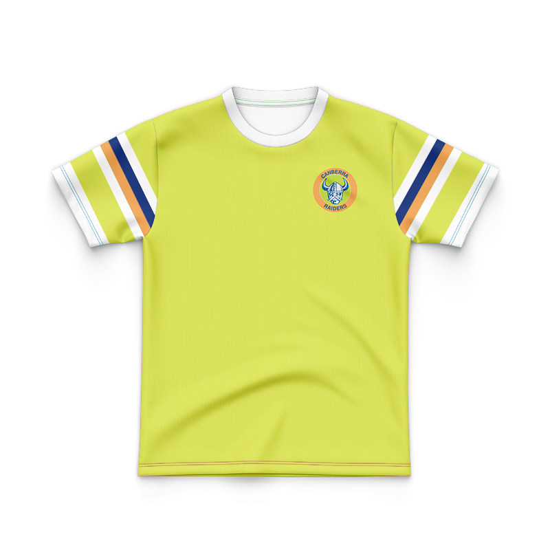 Kid's NRL Canberra Raiders 1982 Retro Jersey