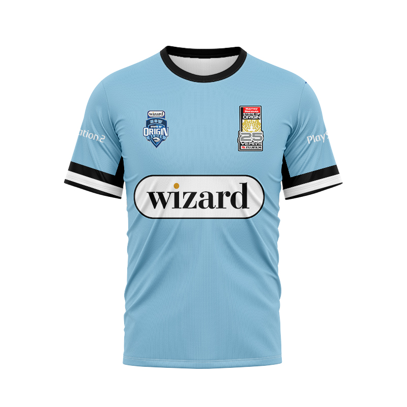 NSW Blues 2005 Round Retro Jersey