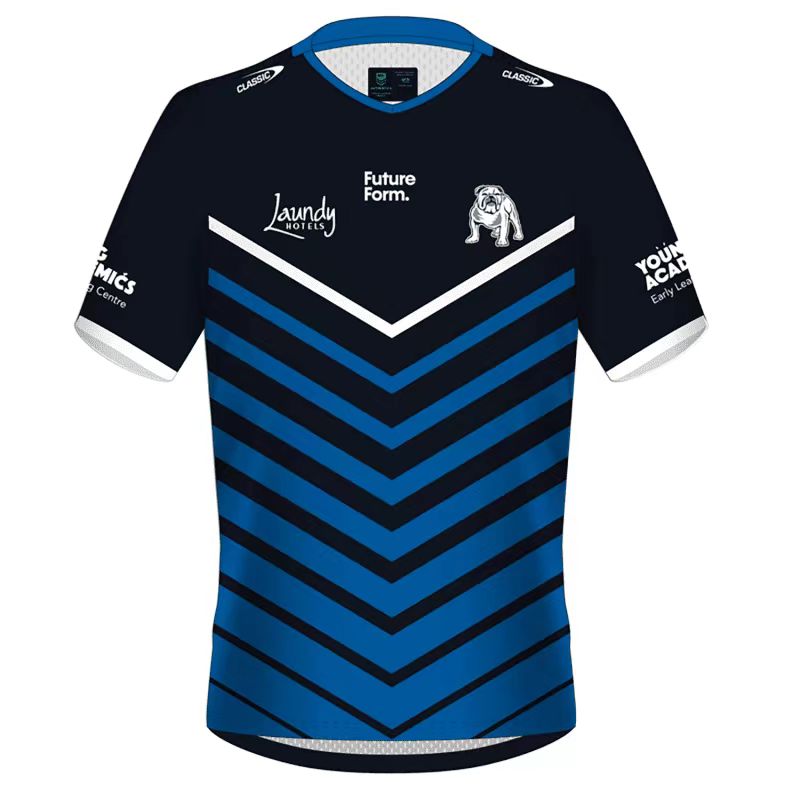 NRL Canterbury-Bankstown Bulldogs 2024 Warm Up Jersey
