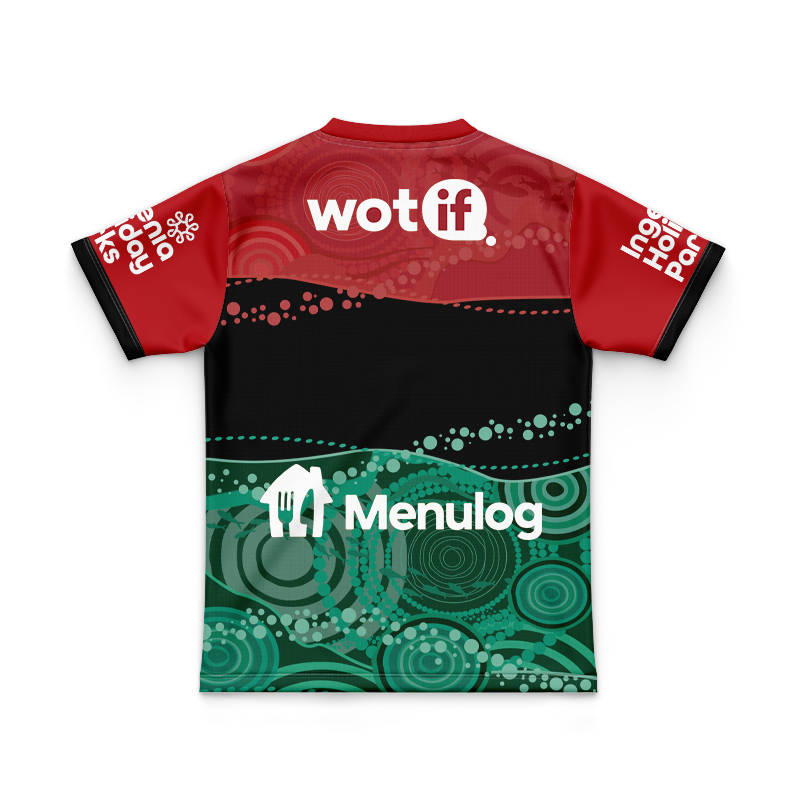 Kid's NRL South Sydney Rabbitohs 2024 Captains Run Jersey