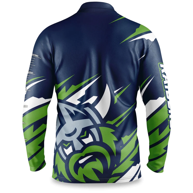 NRL Canberra Raiders 2024 'FISHFINDER' Fishing Shirt