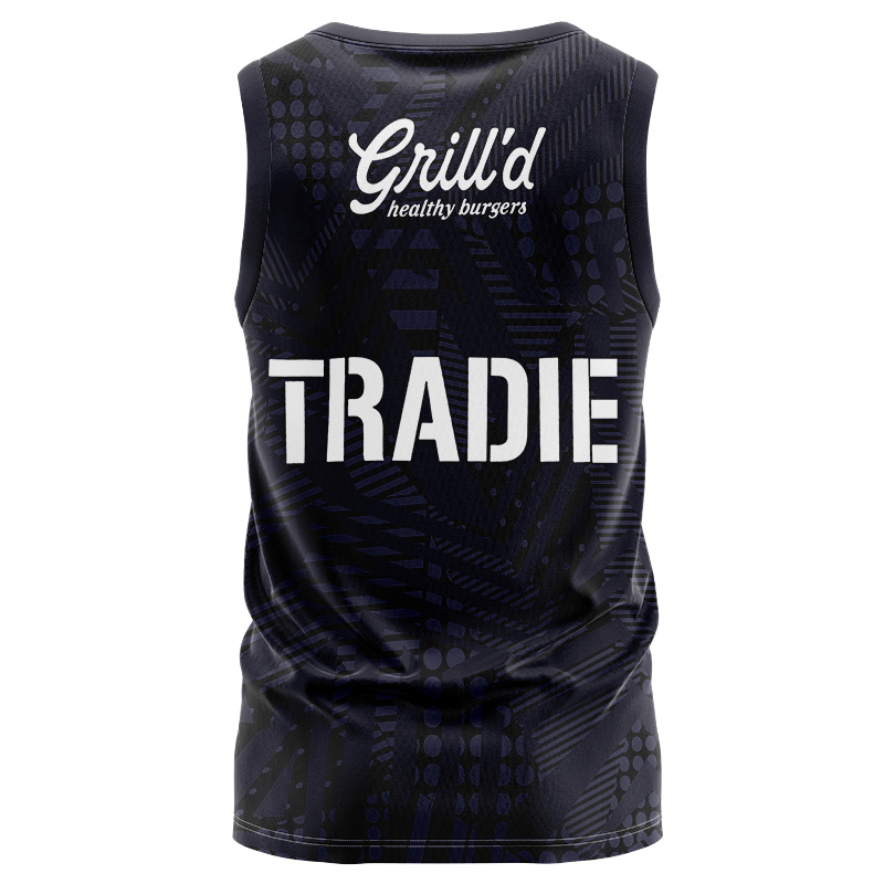 NRL Melbourne Storm 2024 Blue Training Singlet