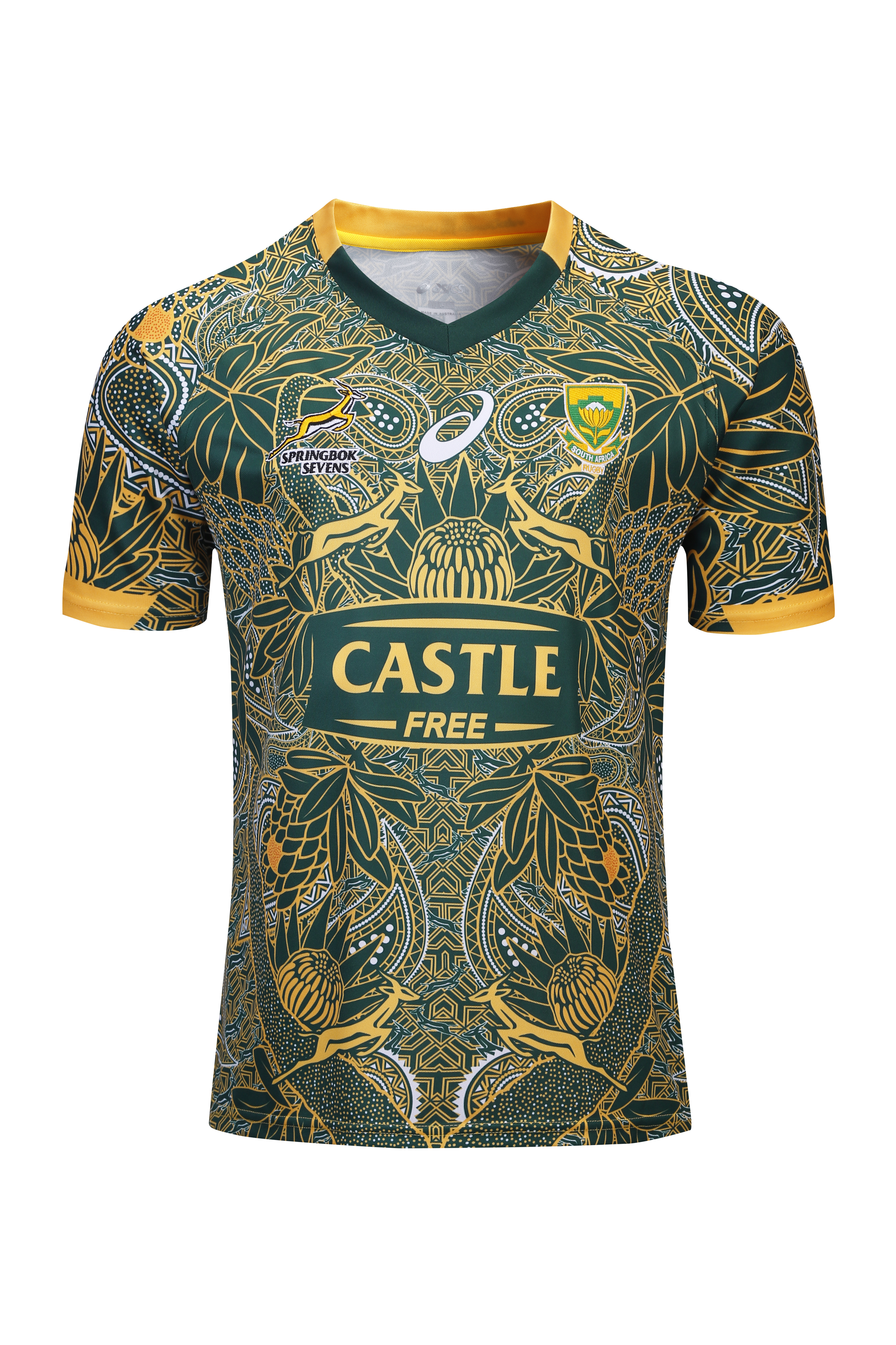 South Africa Springbok Madiaba100th Commemorative Jersey