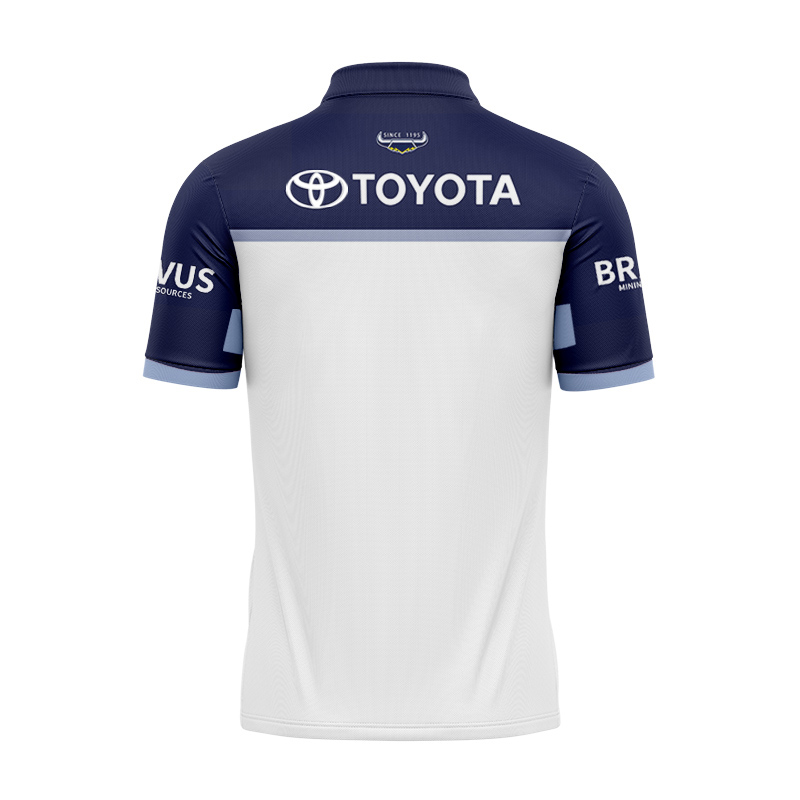 NRL North Queensland Cowboys 2024 Away Polo Shirt