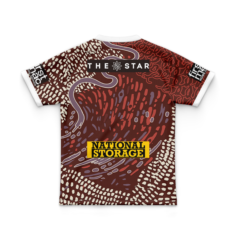 Kid's NRL Brisbane Broncos 2024 Indigenous Jersey