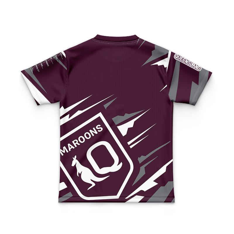 Kid's QLD Maroons 2024 'FISHFINDER' Jersey