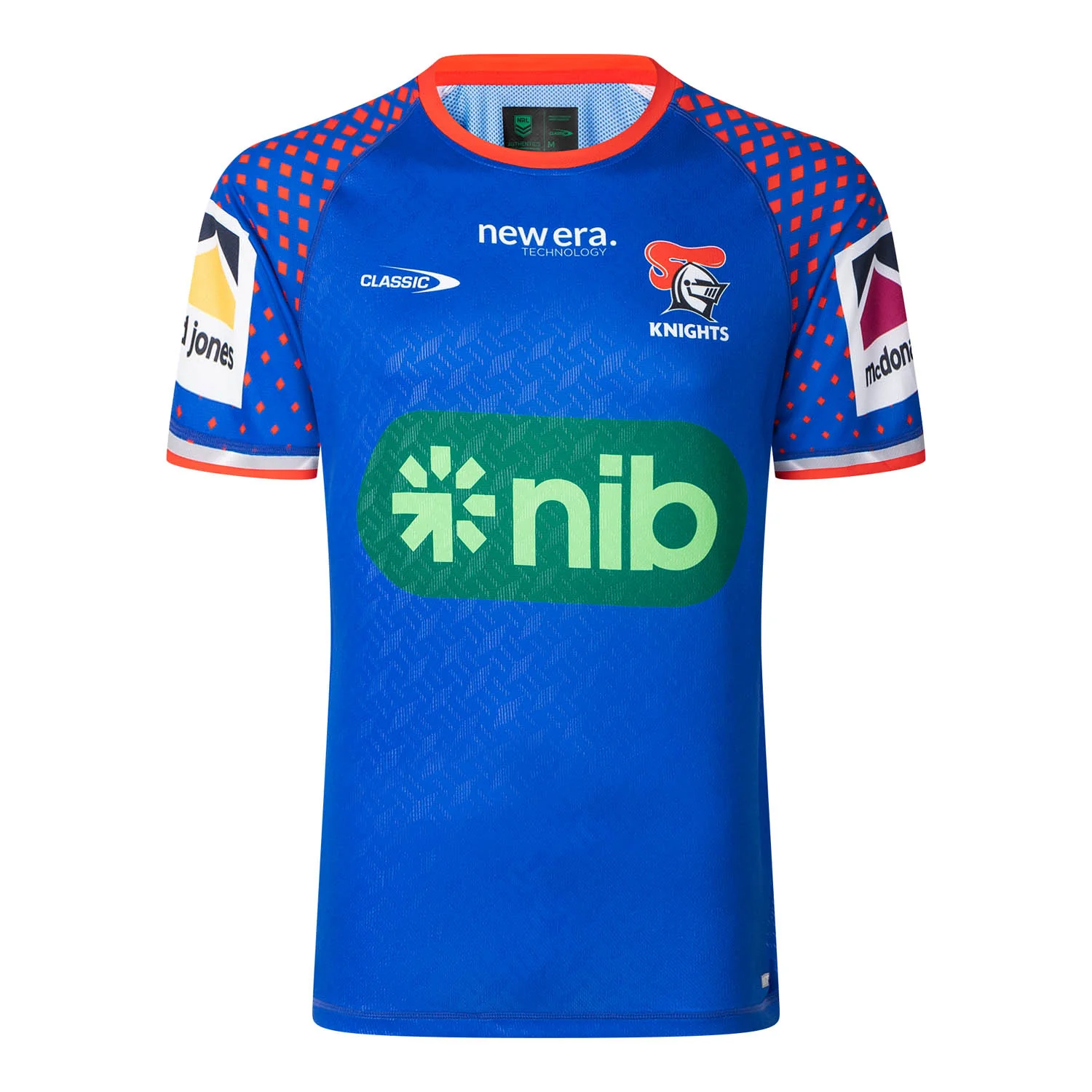 NRL Newcastle Knights 2025 Royal Training Jersey