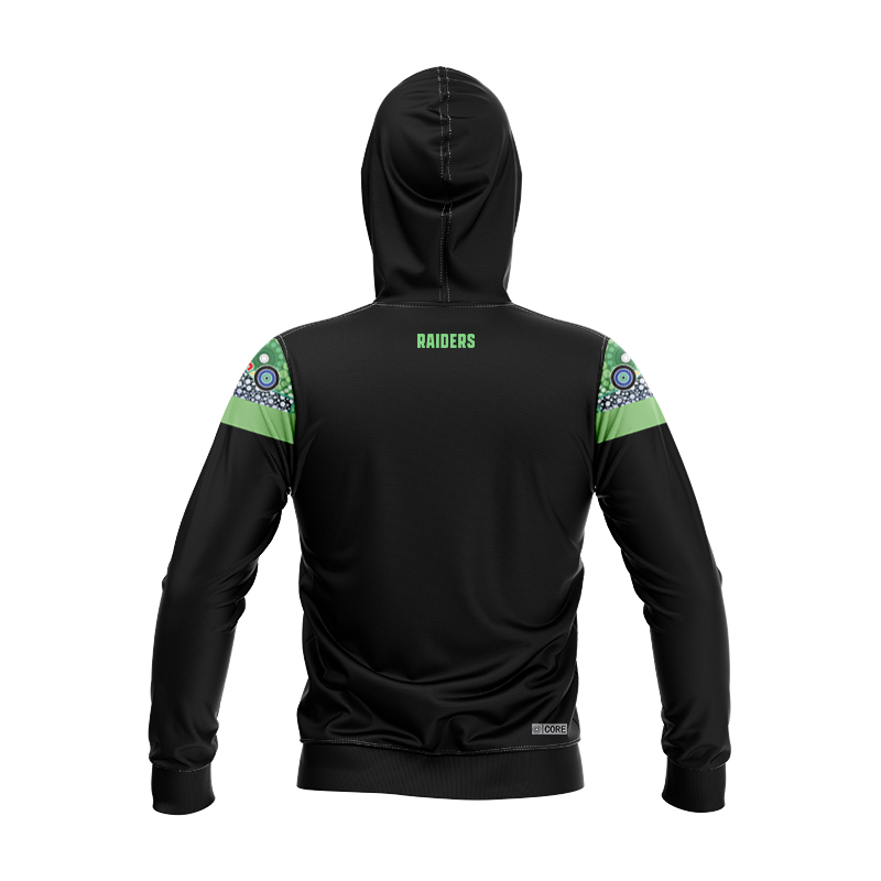 Kid's NRL Canberra Raiders 2024 Indigenous Hoodie