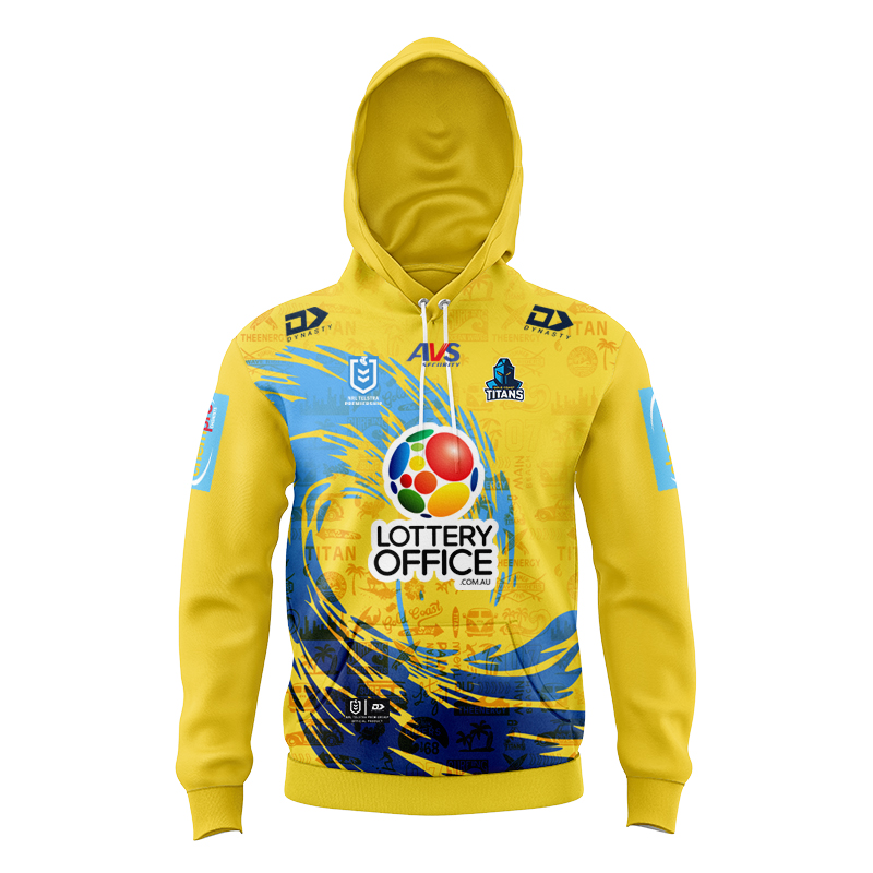 Kid's NRL Gold Coast Titans 2024 City Hoodie