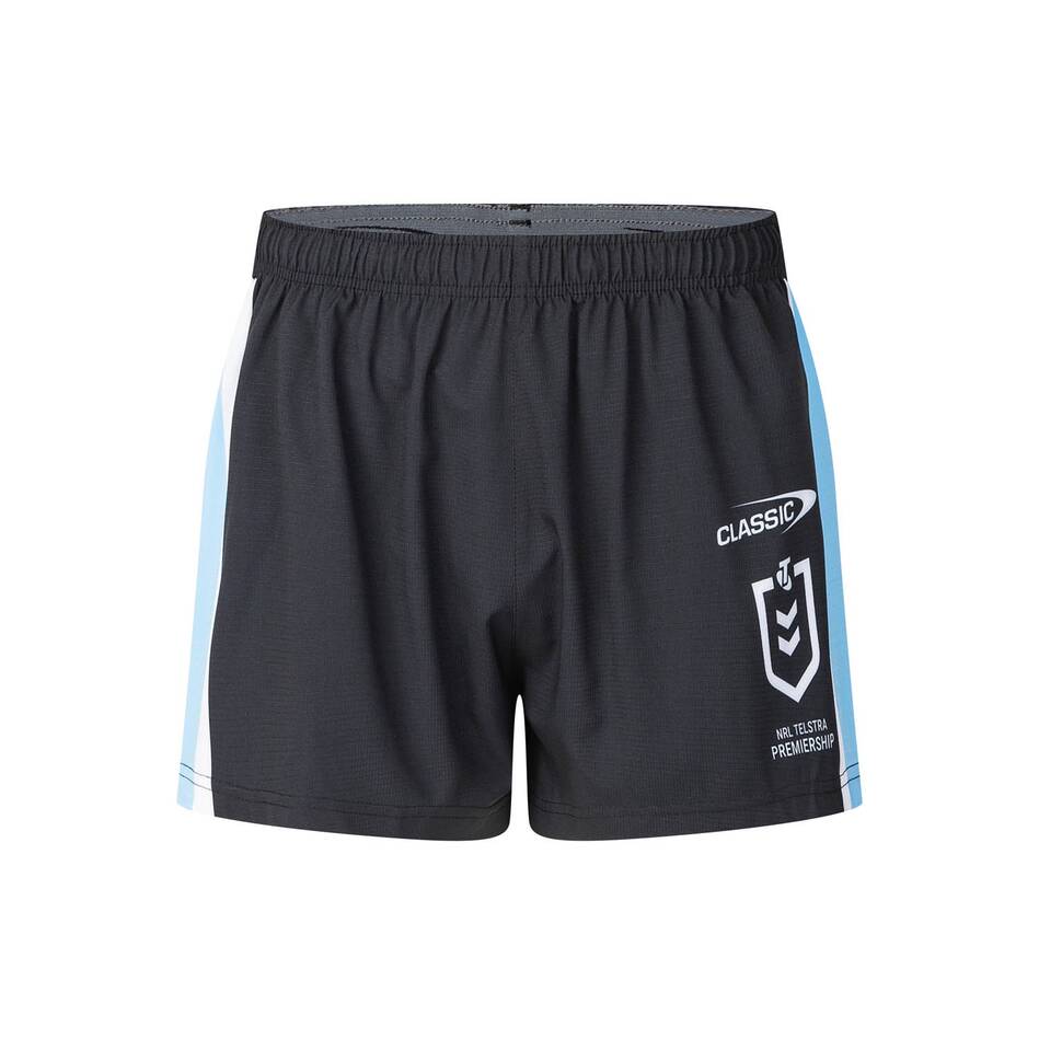 NRL Cronulla-Sutherland Sharks 2025 Mens Home Shorts