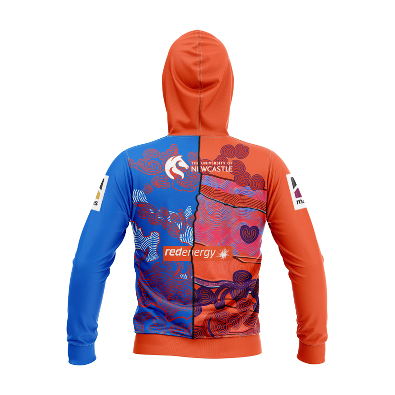 Kid's NRL Newcastle Knights 2024 Mix Hoodie