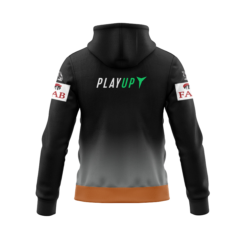 NRL Wests Tigers 2024 Home Zipper Hoodie