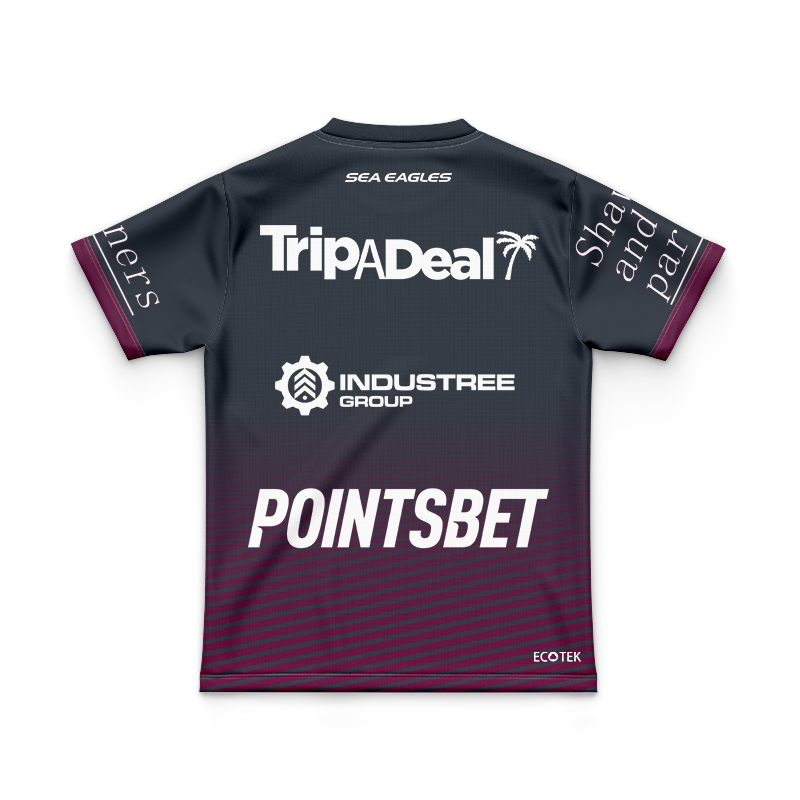 Kid's NRL Manly Warringah Sea Eagles 2024 Alternate Training Jersey