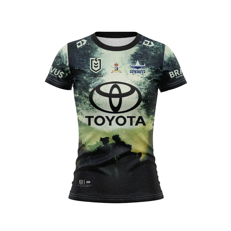 Women's NRL North Queensland Cowboys 2024 ANZAC Jersey