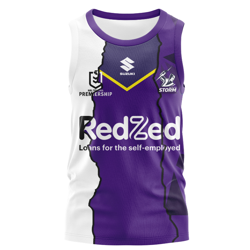 NRL Melbourne Storm 2024 Mix Singlet