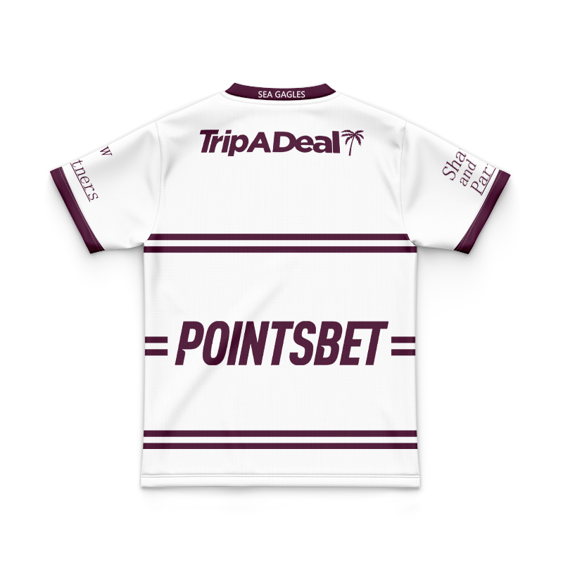 Kid's NRL Manly Warringah Sea Eagles 2023 Away Jersey
