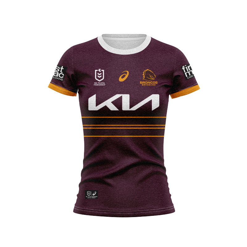 Women's NRL Brisbane Broncos 2025 Home Jersey