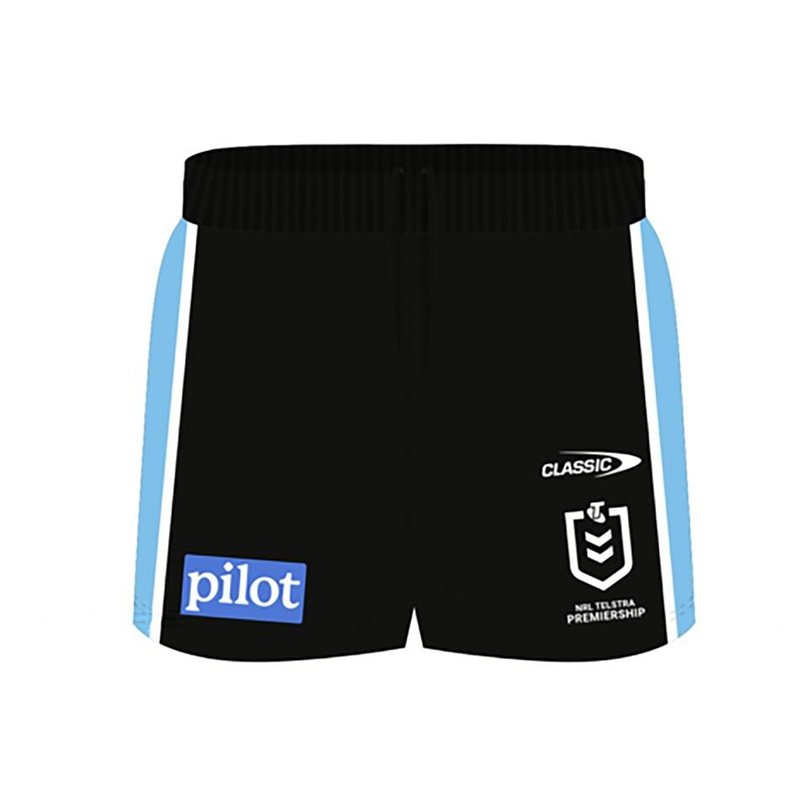 NRL Cronulla-Sutherland Sharks 2024 Home Shorts