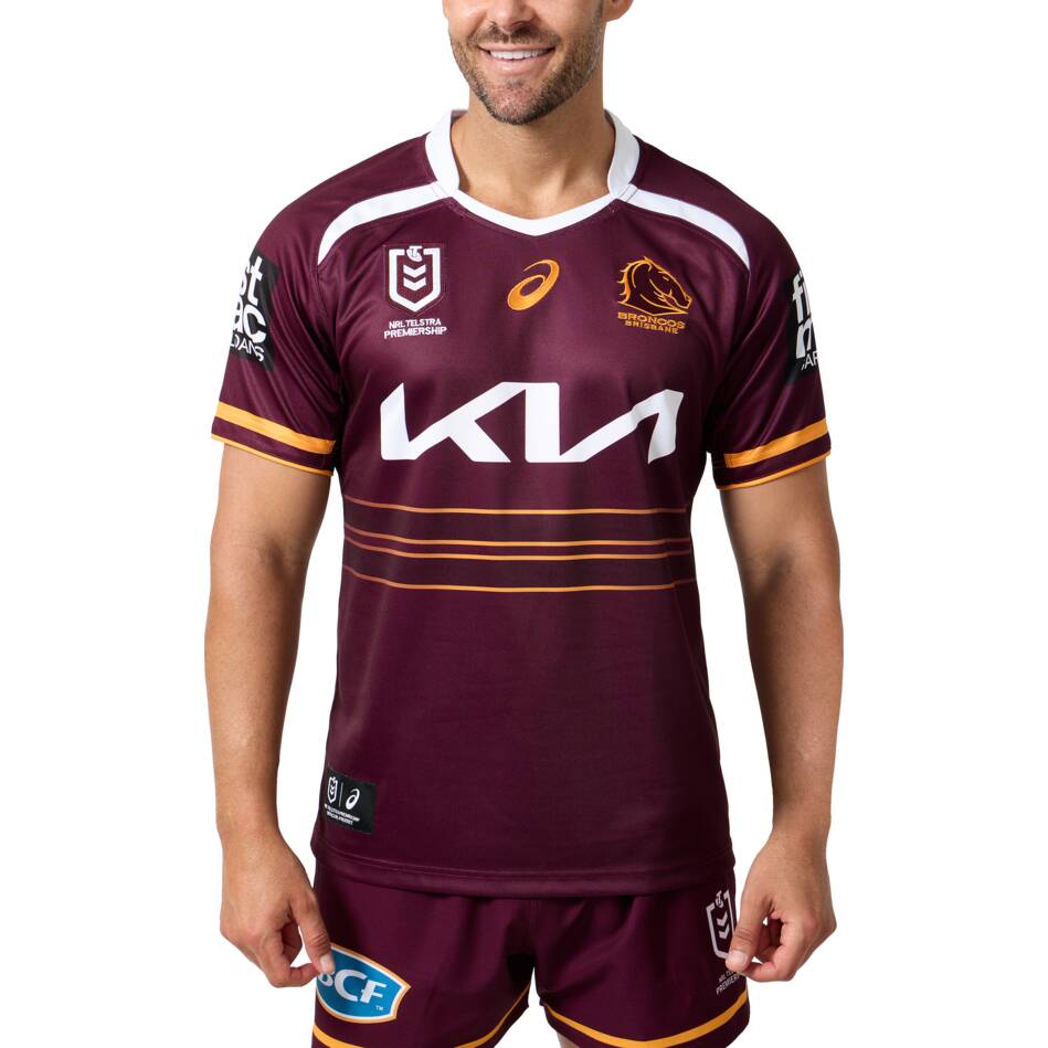 NRL Brisbane Broncos 2025 Home Jersey