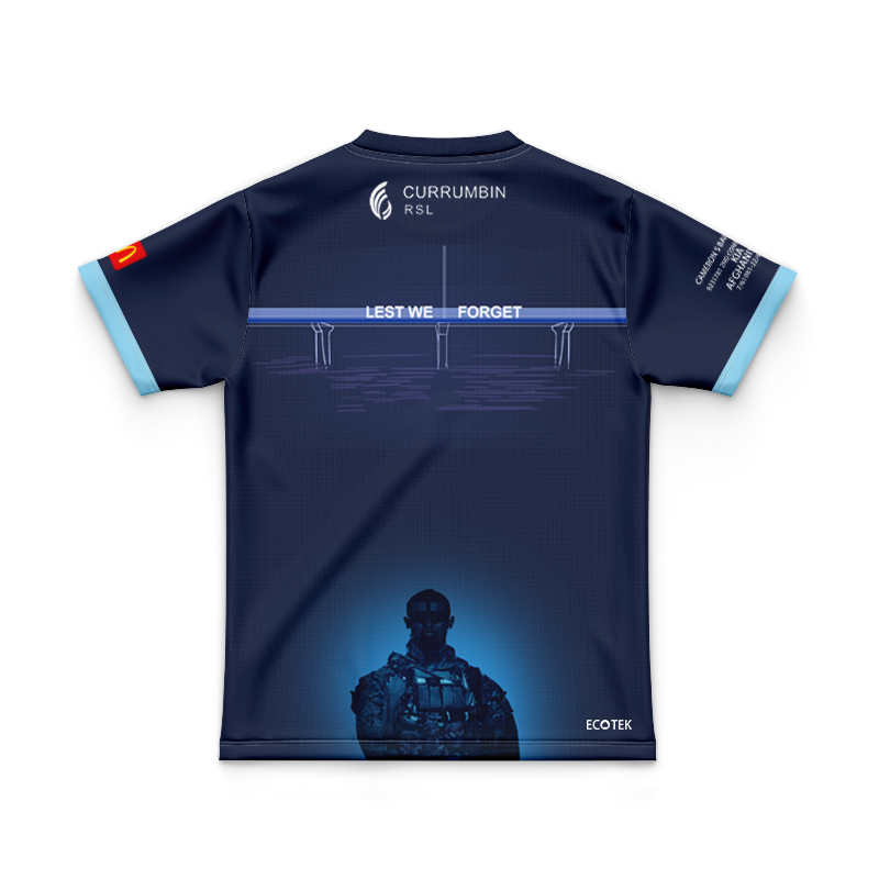 Kid's NRL Gold Coast Titans 2024 ANZAC Jersey
