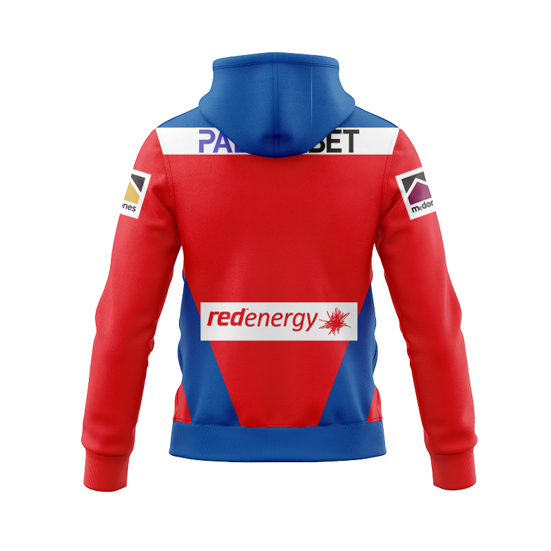 NRL Newcastle Knights 2025 Home Zipper Hoodie