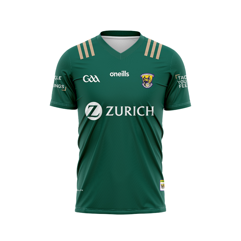 Men's Wexford GAA 2 Stripe 2023 Commemoration Jersey