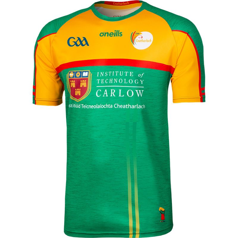 Men's Carlow GAA 2-Stripe 2019 Away Jersey