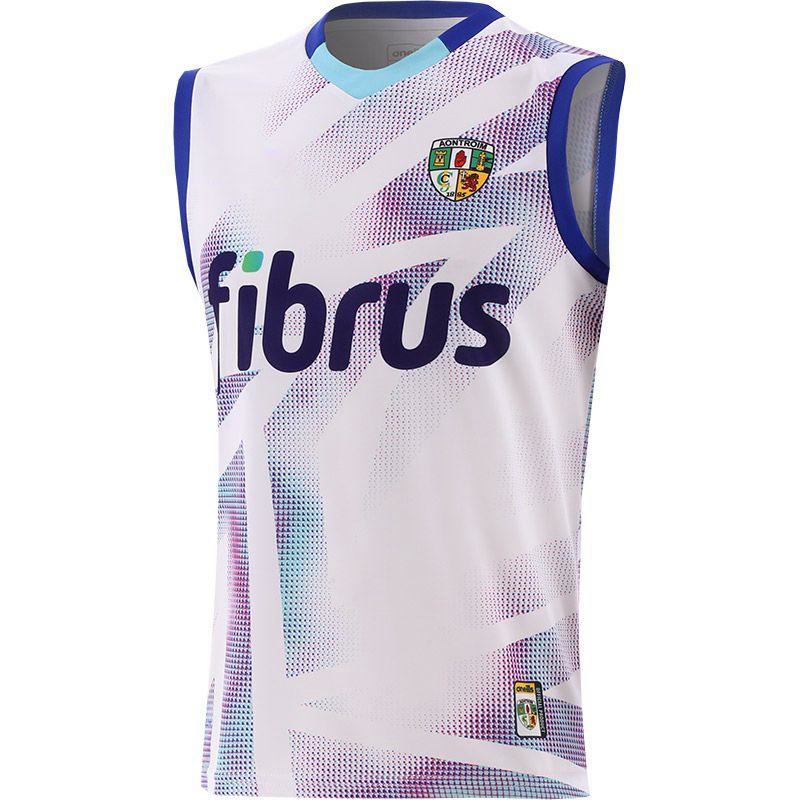 Kid's Antrim GAA Training Vest White