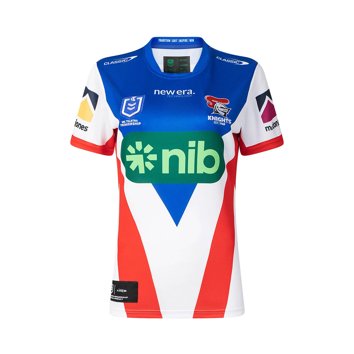 Women's NRL Newcastle Knights 2025 Away Jersey