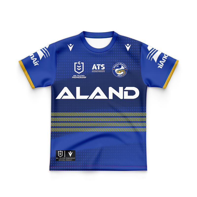 Kid's NRL Parramatta Eels 2024 Home Jersey
