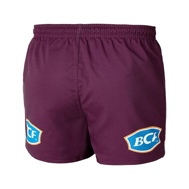 NRL Brisbane Broncos 2024 Home Shorts
