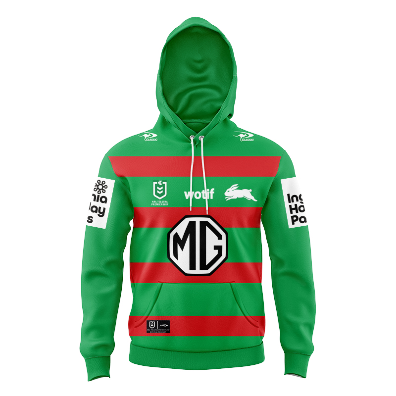 Kid's NRL South Sydney Rabbitohs 2024 Away Hoodie