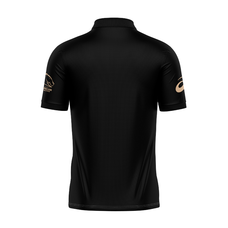 NRL Brisbane Broncos 2024 Travel Polo Shirt