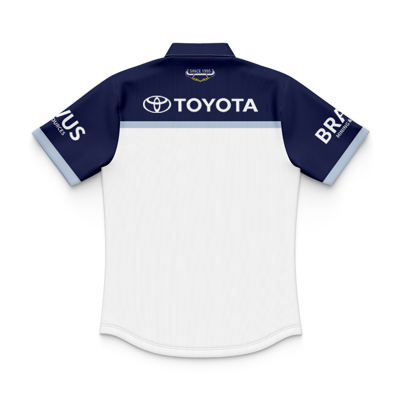 Kid's NRL North Queensland Cowboys 2024 Away Polo Shirt