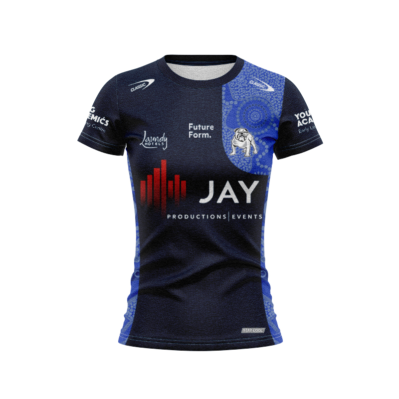 Women's NRL Canterbury-Bankstown Bulldogs 2024 Indigenous Jersey