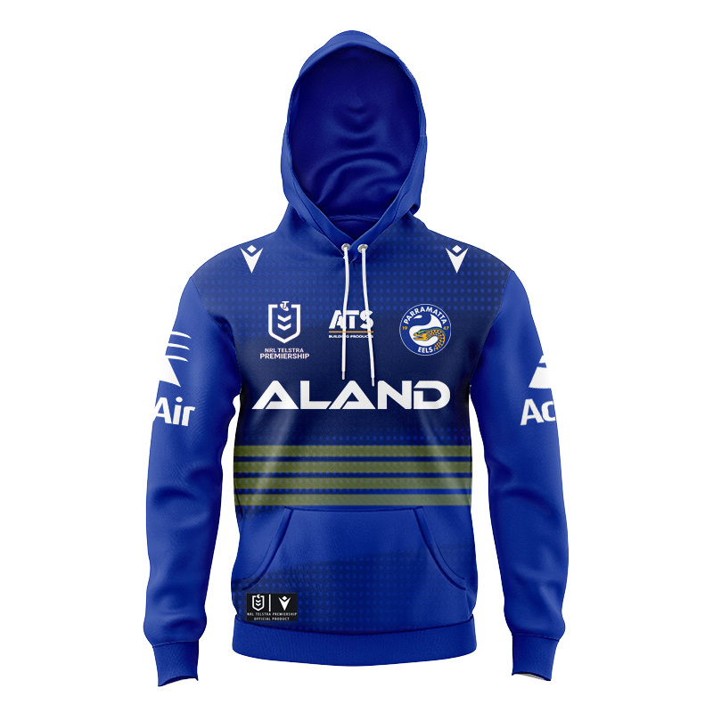 Kid's NRL Parramatta Eels 2024 Home Hoodie