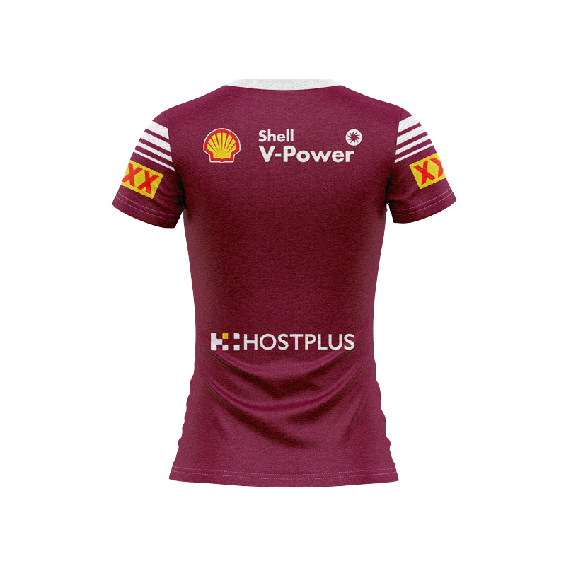 Women's QLD Maroons State of Origin 2024 Home Jersey