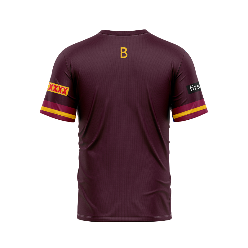 NRL Brisbane Broncos 2021 Round Jersey