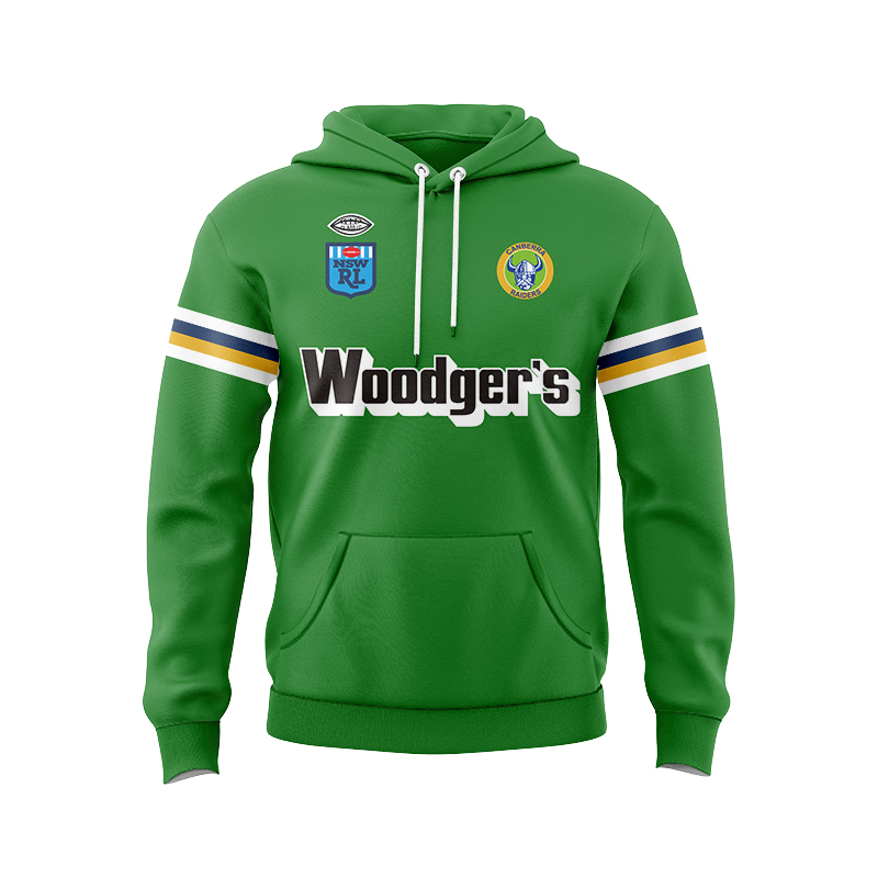 NRL Canberra Raiders 1989 Retro Hoodie