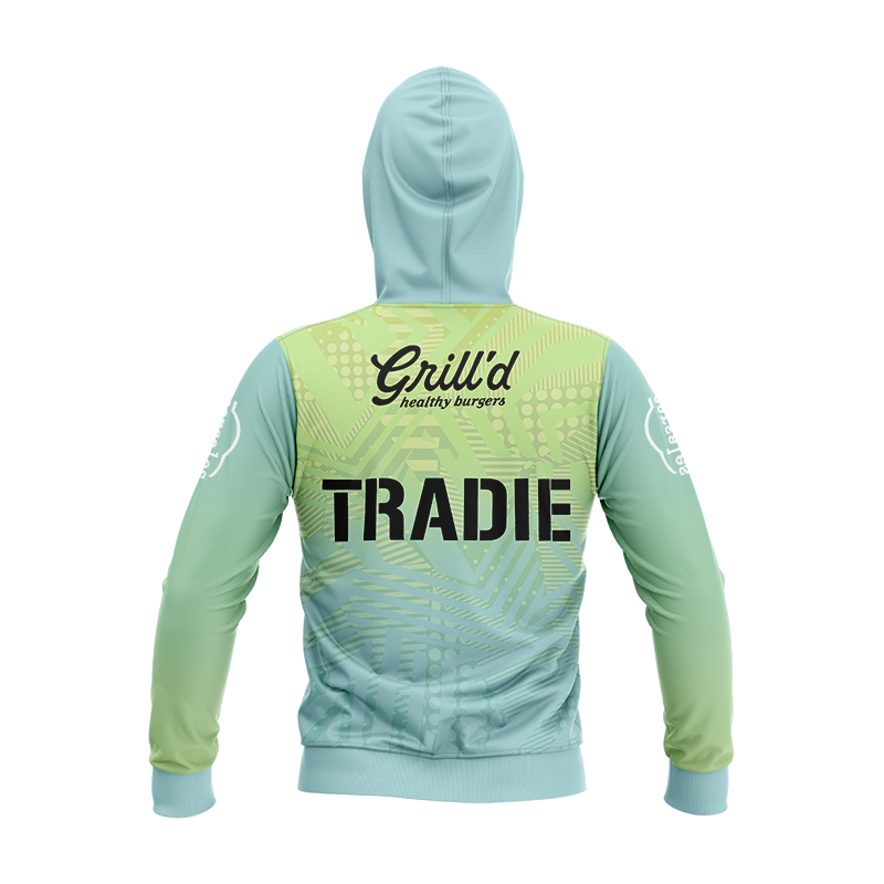 Kid's NRL Melbourne Storm 2024 Green Training Hoodie