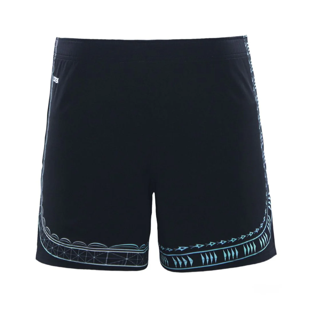 NRL New Zealand Warriors 2025 Dynasty Pasifika Gym Shorts