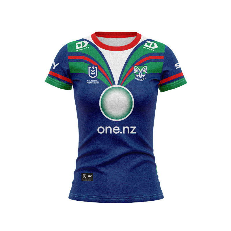 Women's NRL New Zealand Warriors 2024 Home Jersey