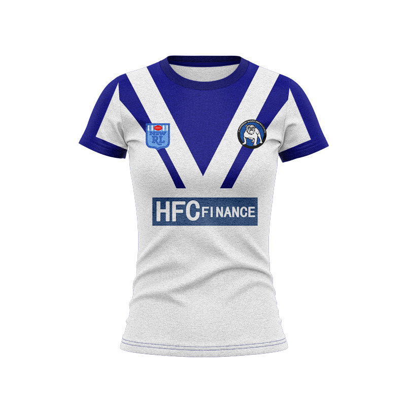 Women's NRL Canterbury-Bankstown Bulldogs 1985 Retro Jersey