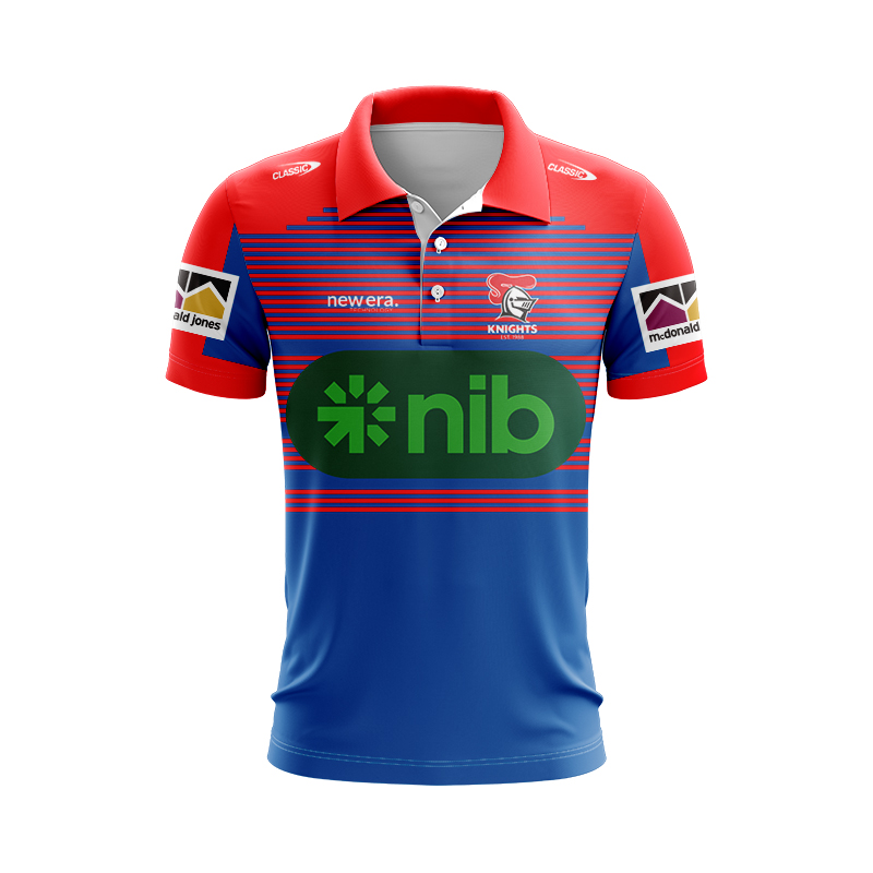 NRL Newcastle Knights 2024 Training I Polo Shirt